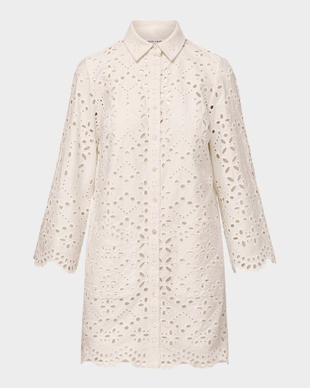 Sumatra Eyelet Shirtdress